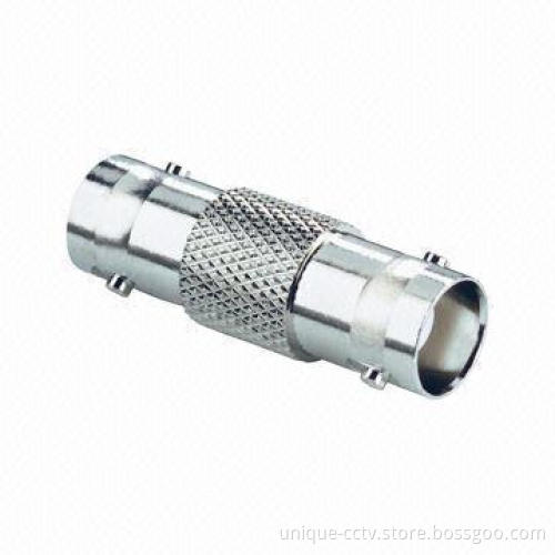 BNC Female to Female Inline Coupler Barrel Connector Adapter, RG6 and RG59, Gold Plated on Both Ends